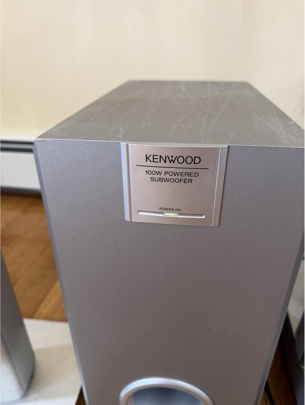 Kenwood VRS-7100 5.1 Home Theater Sound System W/subwoofer & Tower Speaker - Picture 5 of 15